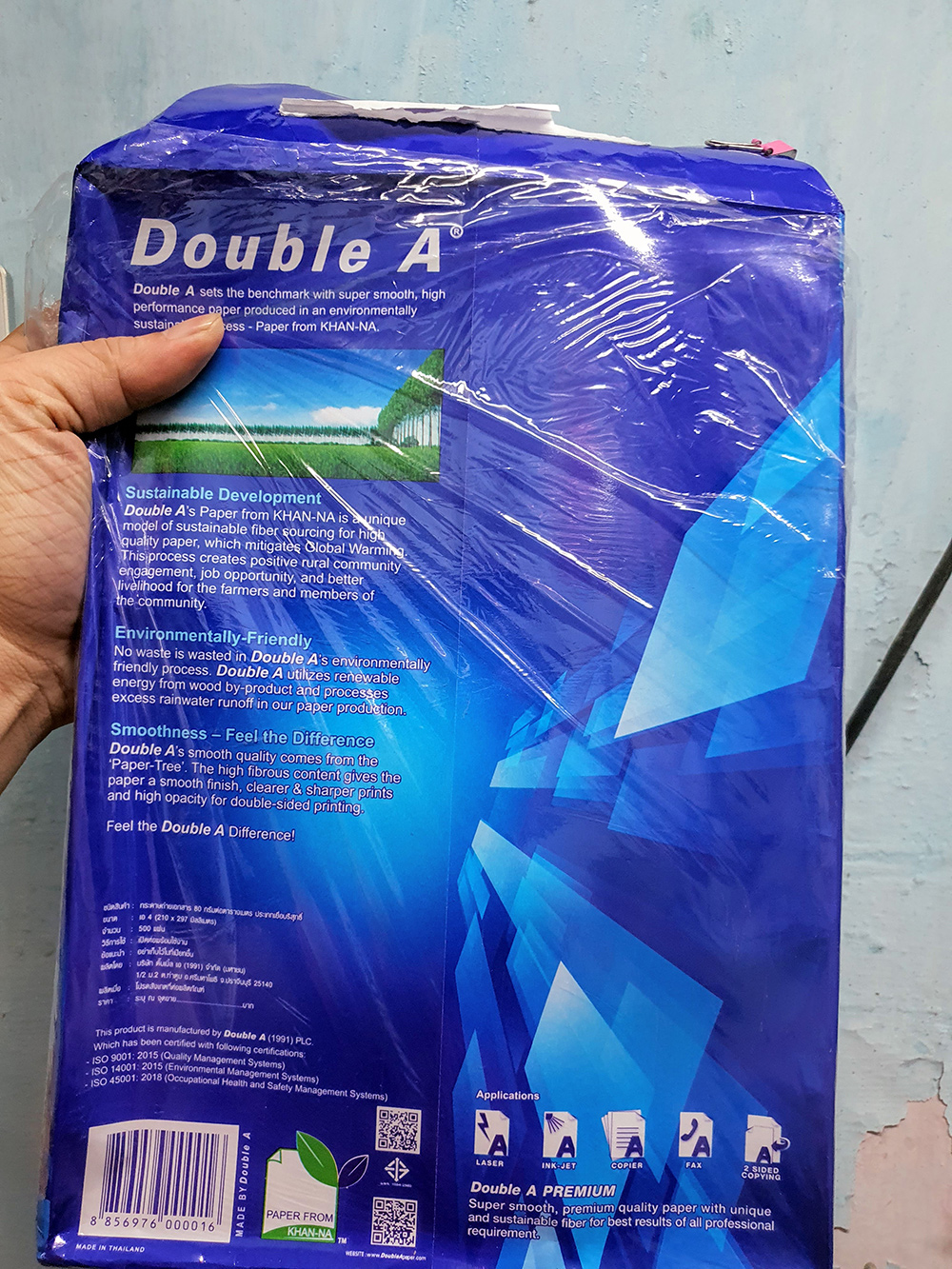 Giấy A4 Double A 80 GSM