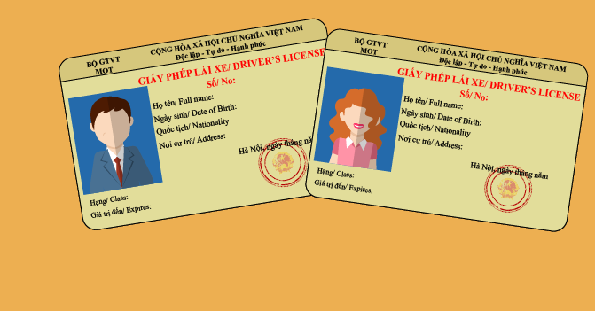 Thủ tục cách đổi giấy phép bằng lái xe máy A1 sang thẻ nhựa
